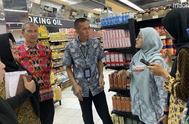 Dinas Pangan Awasi Keamanan Produk Pangan di Supermarket Chandra